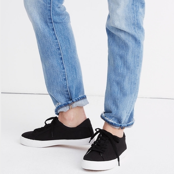 Madewell Sidewalk Low-Top Sneakers in Canvas 6.5M - Picture 1 of 15